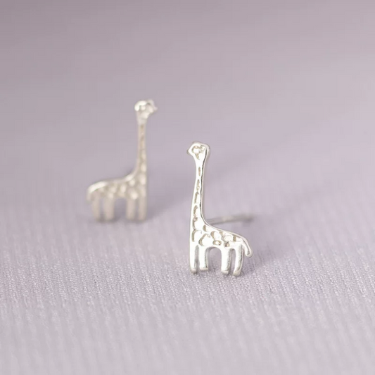 Tiny Giraffe Stud Earrings