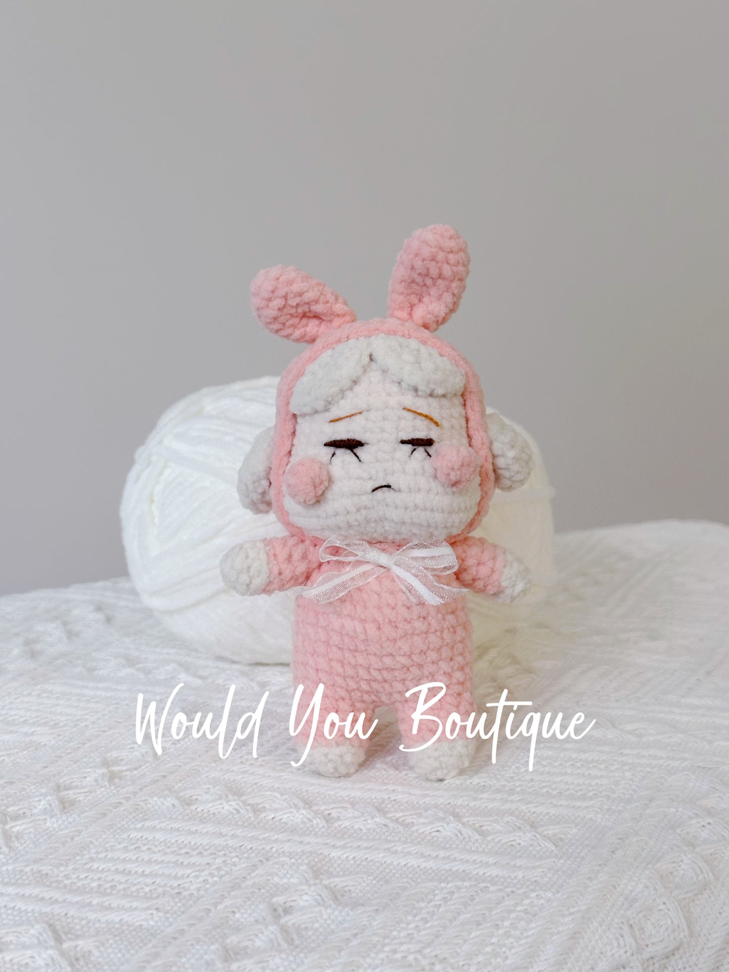 Teary Pink Bunny (CRYBABY-inspired)