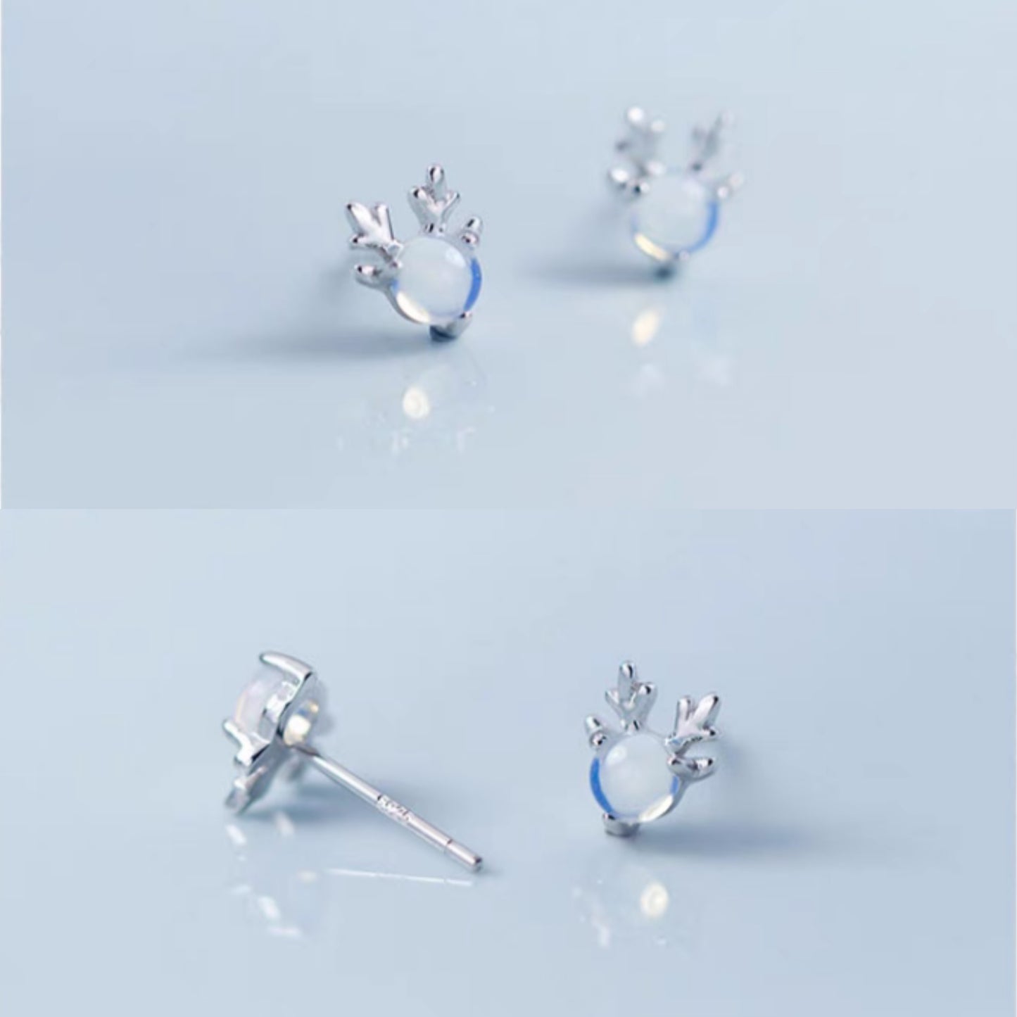 Frost Reindeer Earrings
