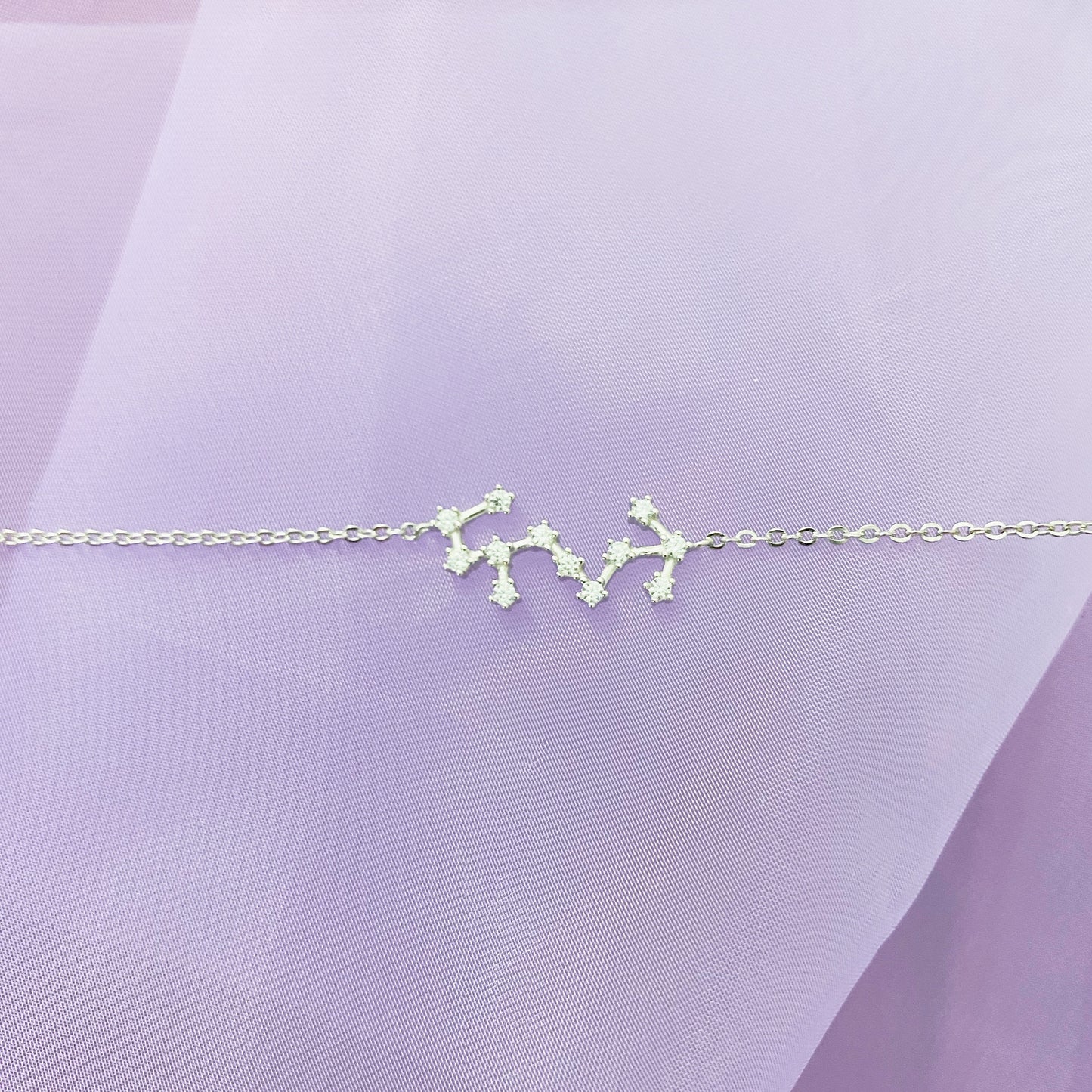 Zodiac Constellation S925 Bracelet