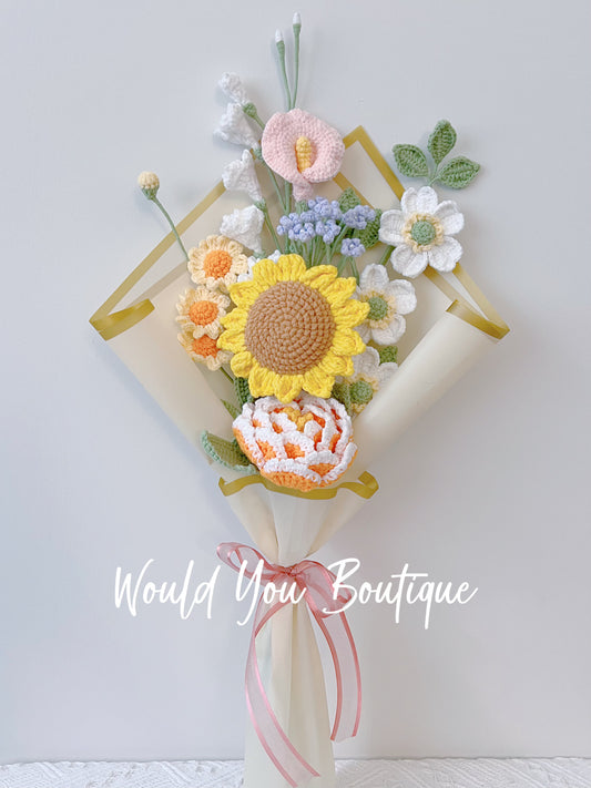 Premium Sunflower Bouquet