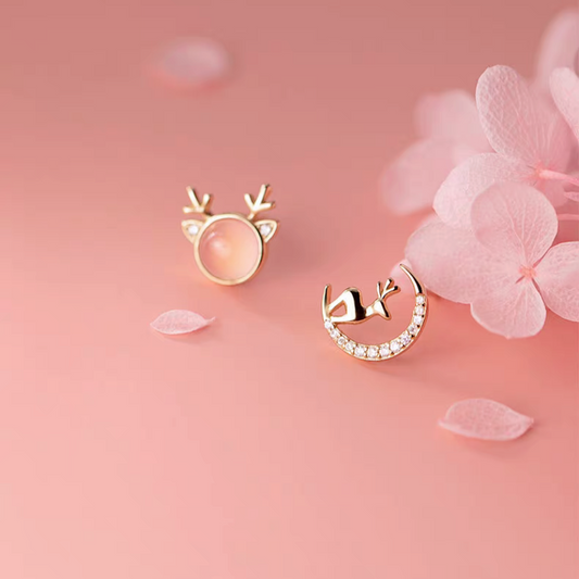 925 Silver Post Earrings Korean Fashion Accessories Jewelry