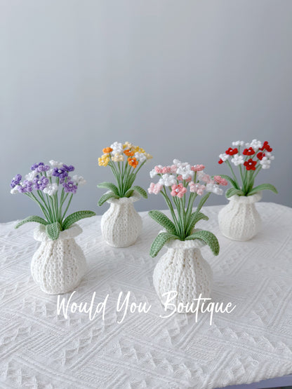 Baby's Breath Vase