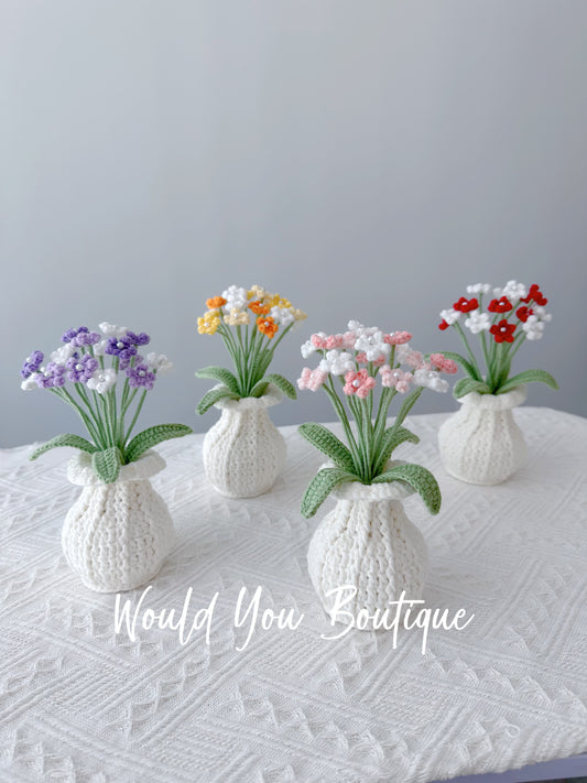 Baby's Breath Vase