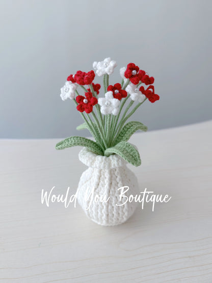 Baby's Breath Vase